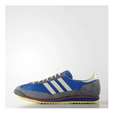 (7 UK) Adidas Originals SL72 Vintage Men's Sports Casual Trainer Shoes Blue