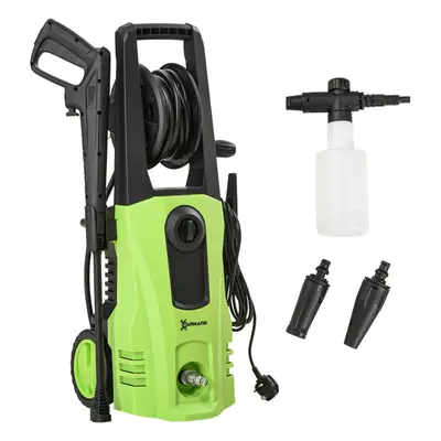 DURHAND Portable Power Washer 1800W, Bar, L/h for Garden, Car, Green