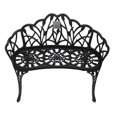 SH&G Hembury Cast Aluminium Bench Design - Black