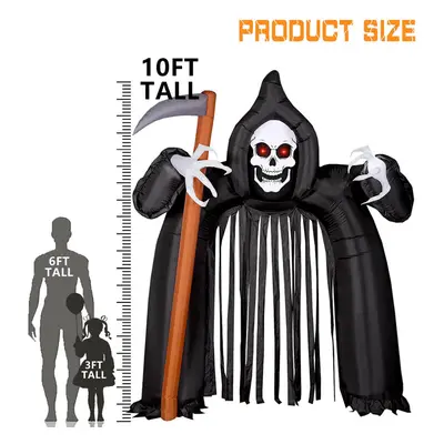 (M) Giant Train Halloween Inflatable Outdoor Indoor Decoration Props