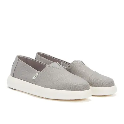 (4) TOMS Alpargata Mallow Womens Light Grey Shoes