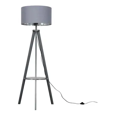 Morrigan Tripod Grey Floor Lamp