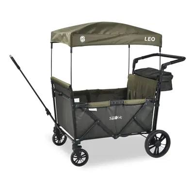 FableKids LEO X4Lite Foldable Cart with Roof Green