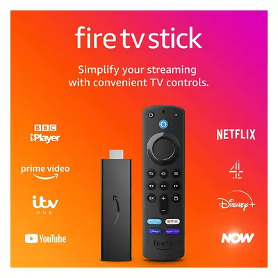 Fire TV Stick with Alexa Voice Remote (includes TV controls)