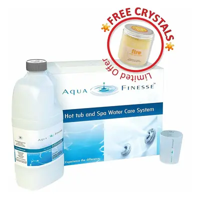 Aquafinesse with Chlorine Tablets + FREE Fragrance Hot Tub Spa Complete Kit