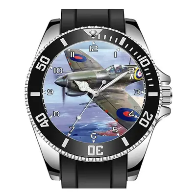 Spitfire Retro World War Fighter Plane Sporty Unique Stylish Wrist Watch