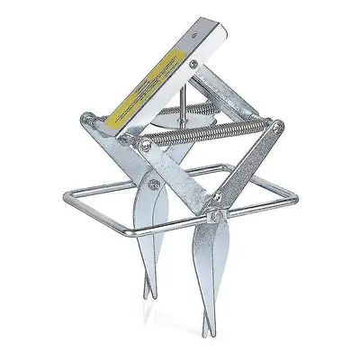 Reusable Quick-clean Mousetrap, Aluminum-plated Steel Mole Trap, Scissor Trap