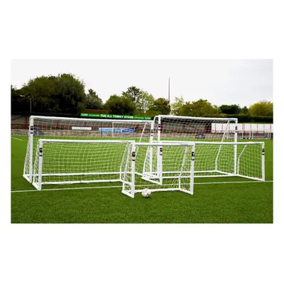 3m x 2m Match Approved Football Goal Post Spare Net - All Weather Outdoor Rated