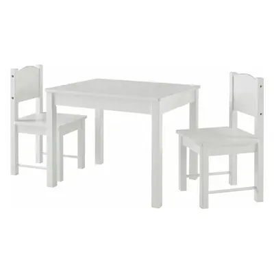 (white table and chair set ) Kids' Table And Chair Set