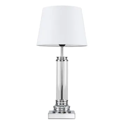 Knowles Silver Floor Lamp Touch On/Off