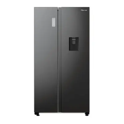 Fridgemaster MS91547BFE 92cm Frost Free American Fridge Freezer Black