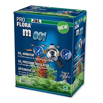 JBL ProFlora m001 Pressure Reducing Valve for CO2 Reusable Bottles for Aquariums