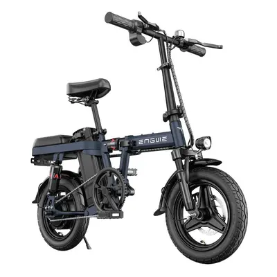 (blue) ENGWE T14 Folding Electric Bicycle