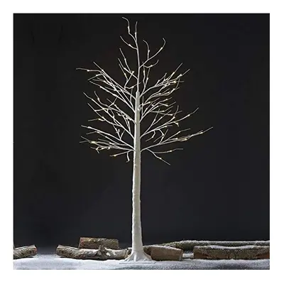 140cm White Silver Birch Free-Standing Birch Tree LED Lighting