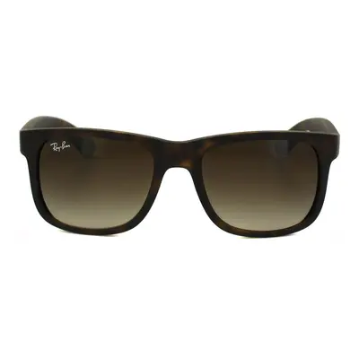 Ray-Ban Sunglasses Justin Rubber Light Havana Brown Gradient 710/13 Large