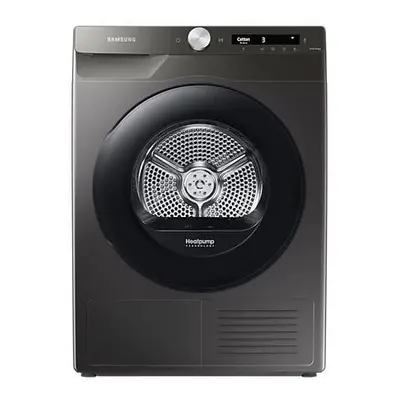 Samsung DV80T5220AX/S1 Heat Pump Tumble Dryer - 8kg - Grey - A+++ Rated - Freestanding - DV80T52