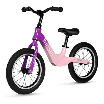 14" Balance Bike for Boys and Girls, Air Tires with Magnesium Alloy Frame