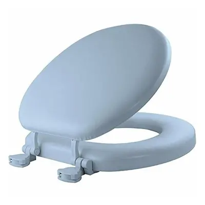 Round Soft Toilet Seat, Sky Blue