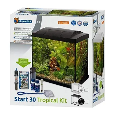 Superfish Start Aquarium Tropical 25L - Black