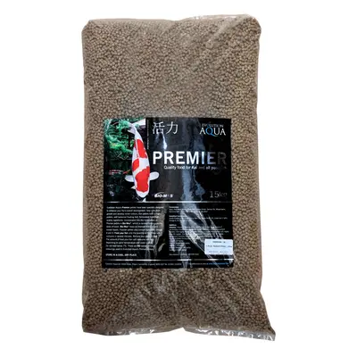 (15kg, 5-6mm) Evolution Aqua Premier Pond Pellets Fish Food Koi Health Growth Water Quality