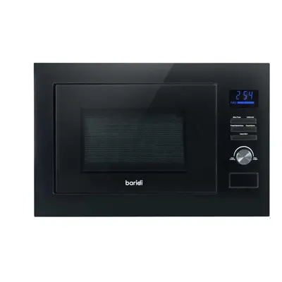 Baridi 25L Integrated Microwave Oven with Grill, 900W, Sensor Touch Controls, Black - DH198