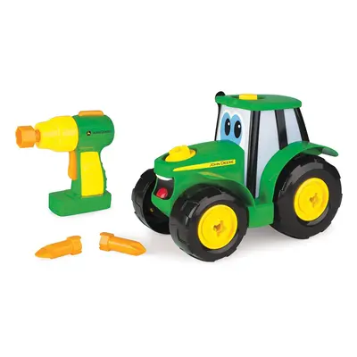 John Deere Build A Johnny Tractor | Piece Building Farm Toy Car | Tractor Toy With Motorised Dri