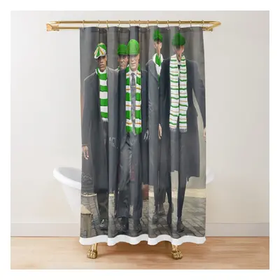 Shower Curtains Glasgow Celtic fc fan for Bathroom Decor 72x72 inches