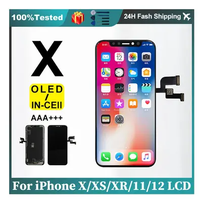 (For XSMAX- OLED) OLED Display For iPhone X XR Max LCD Touch Screen Digitizer Assembly For iPhon