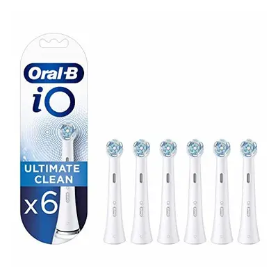 Oral-B iO Ultimate Clean Electric Toothbrush Head, Twisted & Angled Bristles for Deeper Plaque R