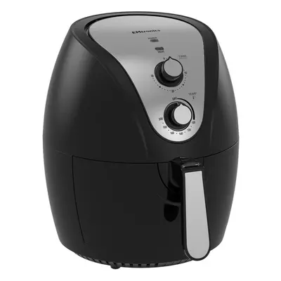 EMtronics Large Family Air Fryer with 4.5L Basket - Black