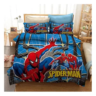 (Style 14, Double) Spider-Man Bedding Single Double King Duvet Cover