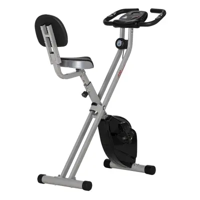 HOMCOM Folding Magnetic Resistance Exercise Bike - Grey