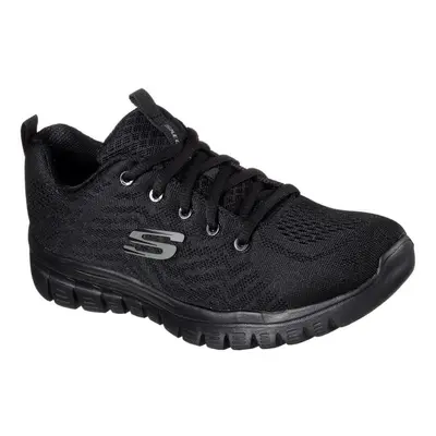 (7 UK, Black) Skechers Womens/Ladies Graceful Get Connected Trainers