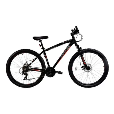 Basis El Toro Hardtail Mountain Bike, 27.5" Wheel, 18s - Black/Red