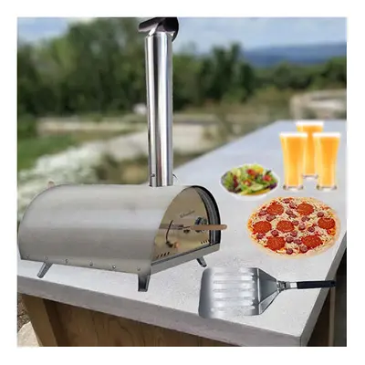 Stainless Steel Portable Pizza Oven & Peel & Stone & Carry Bag Cover