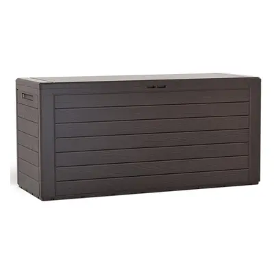 VOUNOT Outdoor Garden Storage Box, Brown 280L