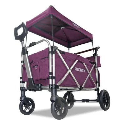 (Fuxtec CTL950 Kids Folding Wagon - BOLLERWAGEN -Portable Foldable Handcart PURPLE) Fuxtec CTL95