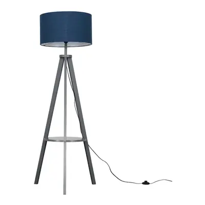 Morrigan Tripod Grey Floor Lamp