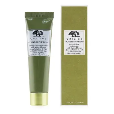 Plantscription Retinol Night Moisturizer With Alpine Flower - 30ml/1oz