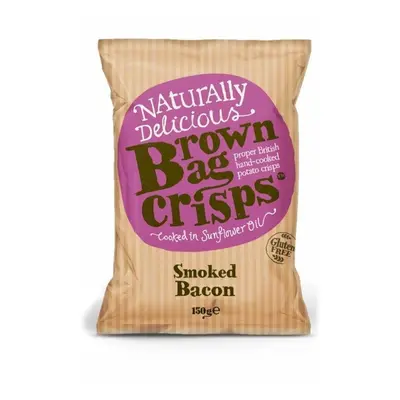 Brown Bag Crisps - Smoked Bacon Crisps (10 x 150g)