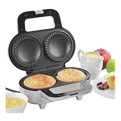 EK4082 Double Pie Maker, Twin Deep-Fill Pie Machine, Non-Stick & Crimp-Edged Cooking Plates, Min