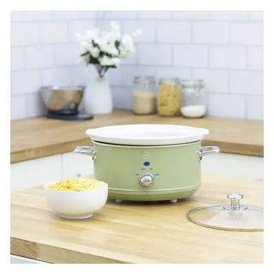 Swan SF17021GN 3.5 Litre Retro Slow Cooker