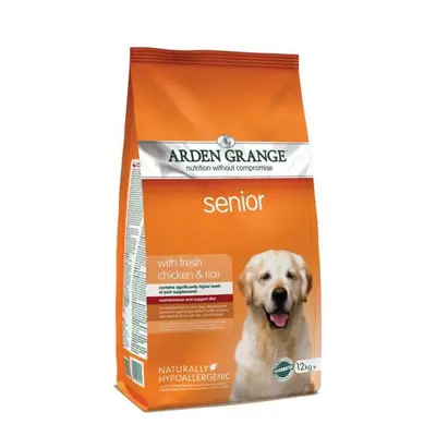 Arden Grange Senior - Chicken & Rice Dog Food Dry Mix kg