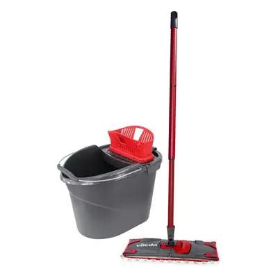 Vileda Ultramax Microfibre 2-in-1 Floor Mop Bucket Wringer Kitchen Tile Hardwood