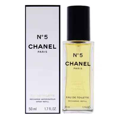 Chanel No.5 by Chanel for Women - 1.7 oz EDT Spray (Refillable)