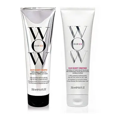 Color Wow Color Security Shampoo & Color Security Conditioner Duo, for Normal to Thick Hair, No 