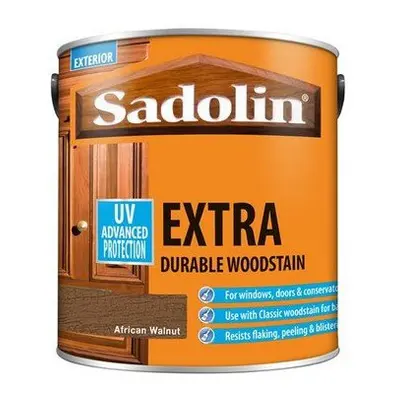 Sadolin Extra Durable Woodstain African Walnut 2.5 Litre