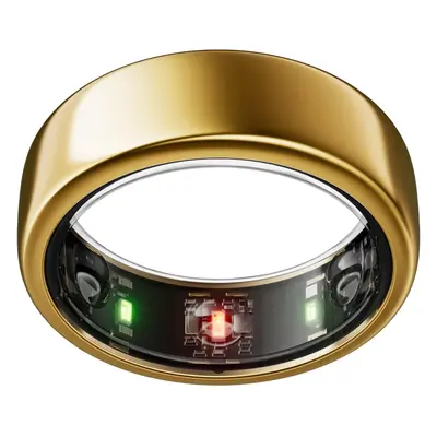 (8, Gold) Ring Gen3 Heritage - Silver - Size - Smart Ring - Sleep Tracking Wearable - Heart Rate