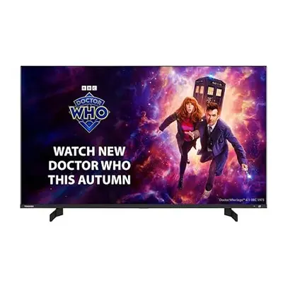 Toshiba 43QF5D53DB QLED 4K Smart Fire TV, TRU Picture Engine, Ultra HD, HDR10, Freeview, Disney+