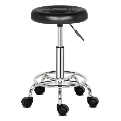 PU Leather Salon Stool Swivel Chair for Barber Beauty Task Drafting UK